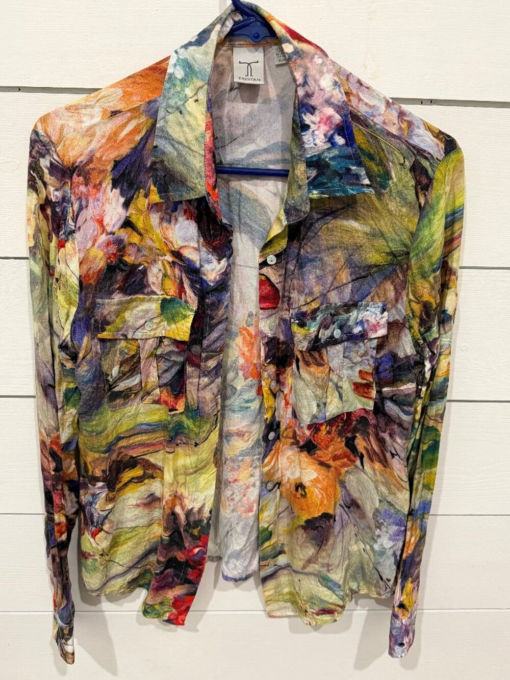 Tristan colourful blouse